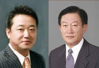 이웅열 코오롱 회장(왼쪽), 허진수 GS칼텍스 대표이사(오른쪽)