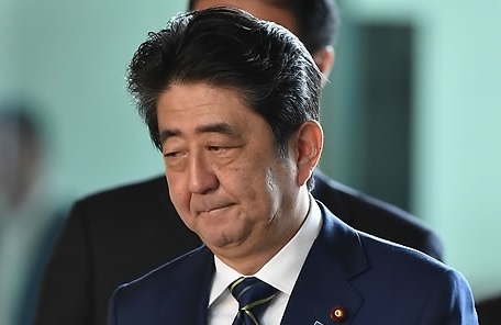 사진=아베 신조 일본 총리. 연합뉴스 제공.