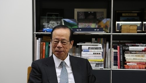 사진=후쿠다 야스오 전 일본 총리. 연합뉴스 제공.