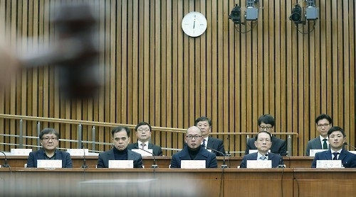지난 7일 2차 청문회 종료. 사진=연합뉴스 제공.