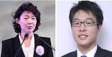이어룡 대신금융그룹 회장(좌)과 양홍석 대신증권 사장(우)