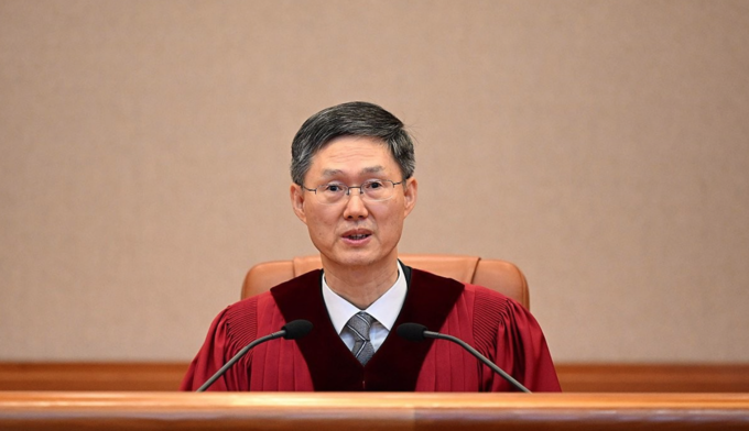 문형배 헌법재판소장 권한대행.(사진=연합뉴스)