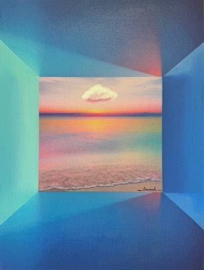감사의 안식처 'mixed media on canvas, 60.6 x 80.3, 2025'. (사진=미래에셋증권)